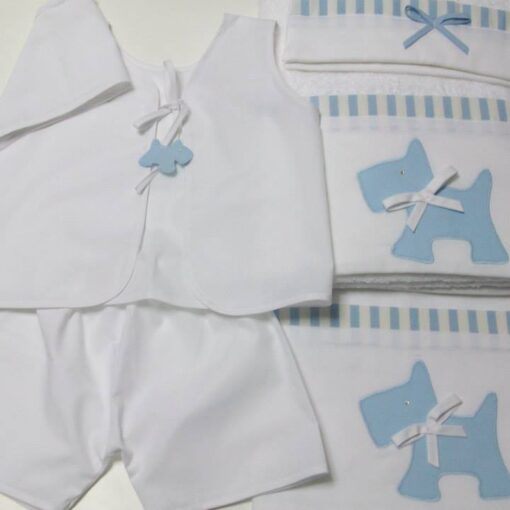 Σετ λαδόπανα σχέδιο σκυλάκι Κωδικός: L 201