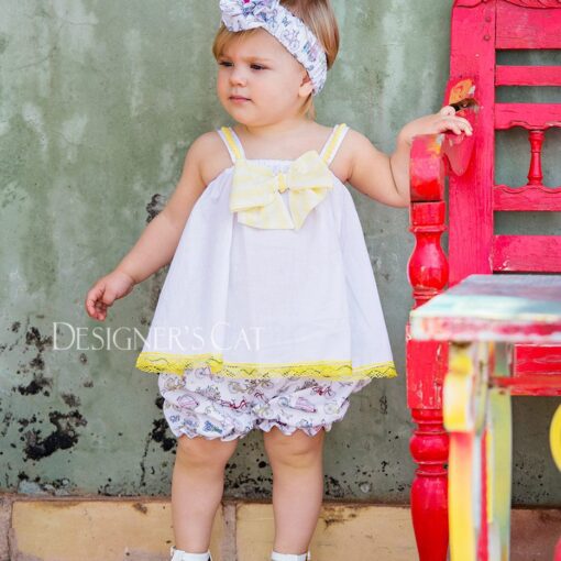 Βαμβακερό Εμπριμέ Φορεματάκι Cat In The Hat