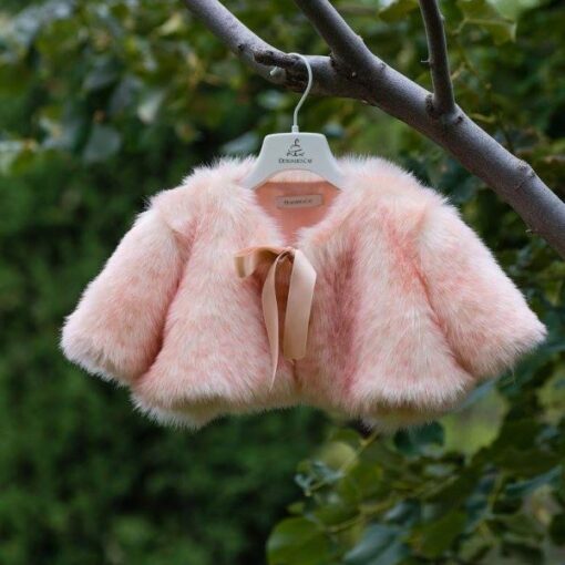 Αφράτο Μπολερό Από Οικολογική Γούνα