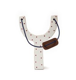 Μπομπονιέρα Ξύλινη Σφεντόνα Πουά