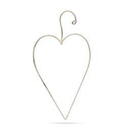 Μπομπονιέρα Γάμου Κρεμάστρα καρδιά λευκή