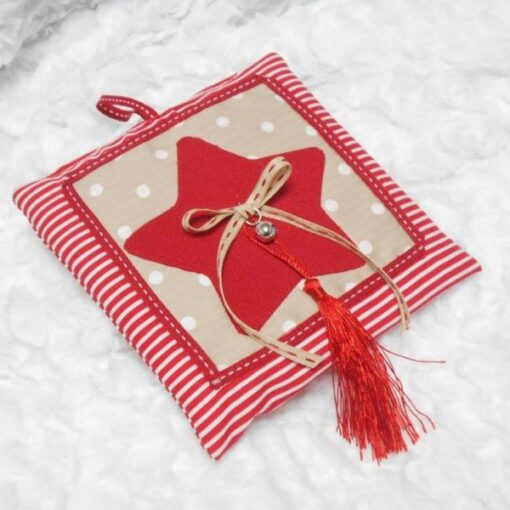 Μαξιλάρι σχέδιο αστέρι μπομπονιέρα