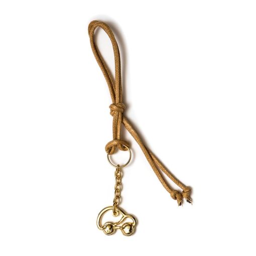 Μπομπονιέρα Μπρελόκ Αυτοκινητάκι Χρυσό