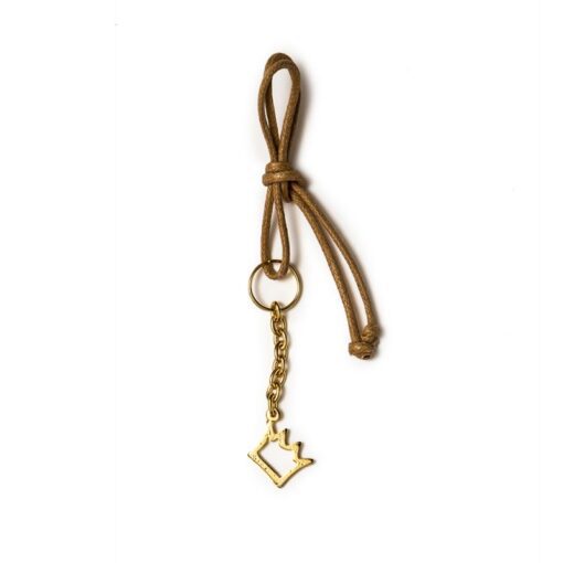 Μπομπονιέρα Μπρελόκ Κορώνα Χρυσή