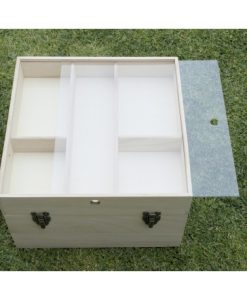 Κουτί Βάπτισης Με Καπάκι Plexiglass