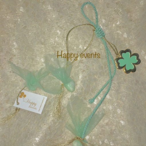 Μπομπονιέρα Τετράφυλλο Τριφύλλι