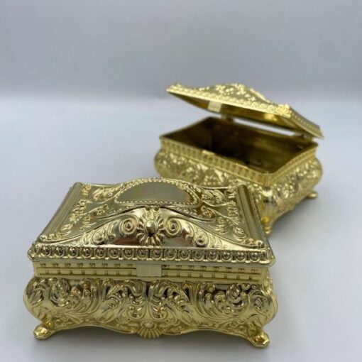 Μπιζουτιέρες pvc Χρυσή vintage