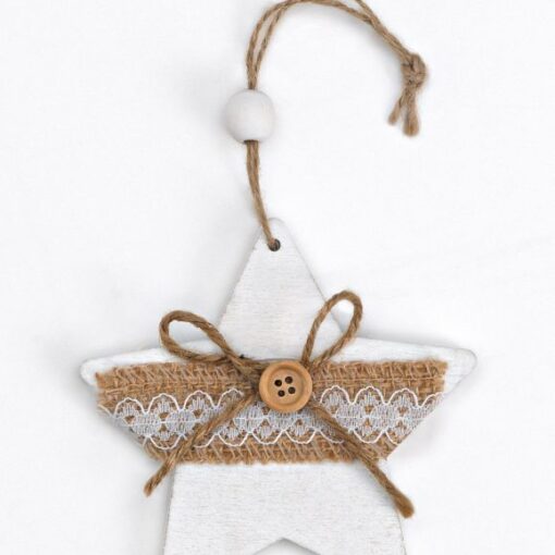 Διακοσμητική Ξύλινη Καρδιά 208-8036-62-ΜΠ