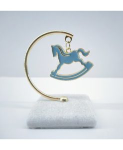 Μπομπονιέρα Αλογάκι Σε Πέτρα