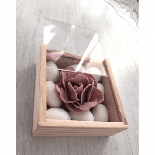 Κουτί Ξύλινο Με Plexyglass καπάκι