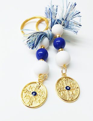 Μαρτυρικό Μπρελόκ Με Κωνσταντινάτο Και Χάντρες 22243