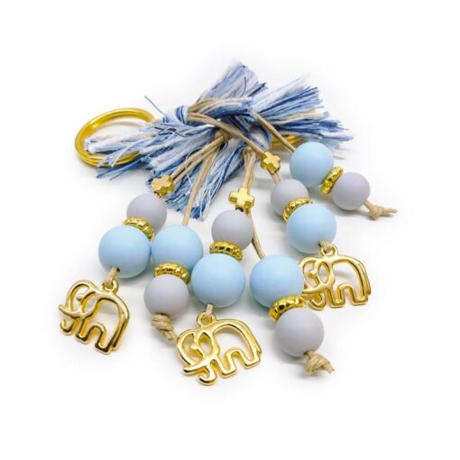 Μαρτυρικό Μπρελόκ  με Ελεφαντάκι Και Χάντρες 21192