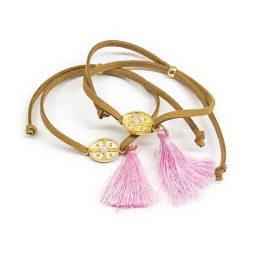 Μαρτυρικό Βραχιόλι Σουέτ Κορδόνι Και Κωνσταντινάτο 22159