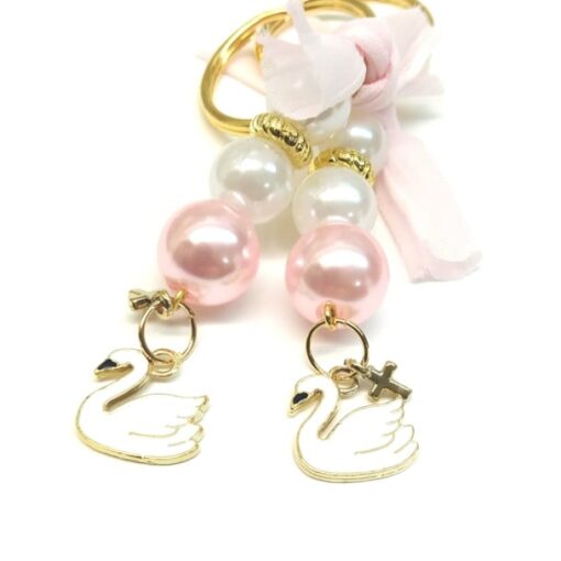 Μαρτυρικό Μπρελόκ Με Χάντρες Και Κύκνο 22164