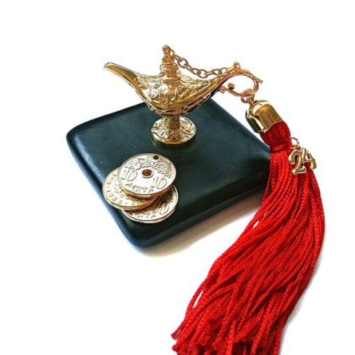 Επιτραπέζιο Γούρι Λυχνάρι Με Δεκάρες