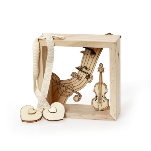 Μπομπονιέρα Κορνίζα Βιολί